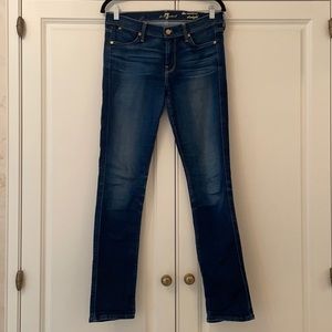 7 For All Mankind straight leg jeans